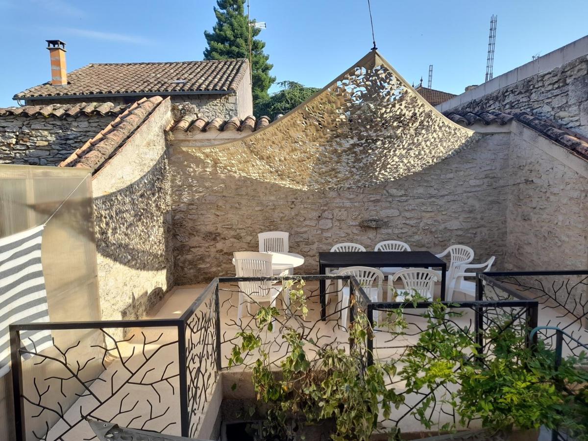Maison de village avec cour intérieure et terrasse Septfonds Exterior foto