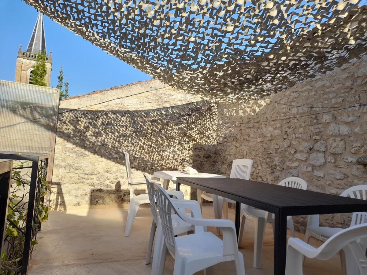 Maison de village avec cour intérieure et terrasse Septfonds Exterior foto